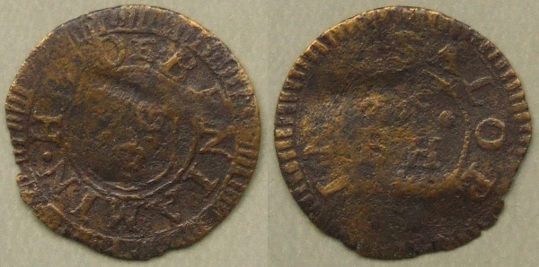 Shrewsbury, Benjamin Hinde farthing Shrewsbury, Benjamin Hinde farthing